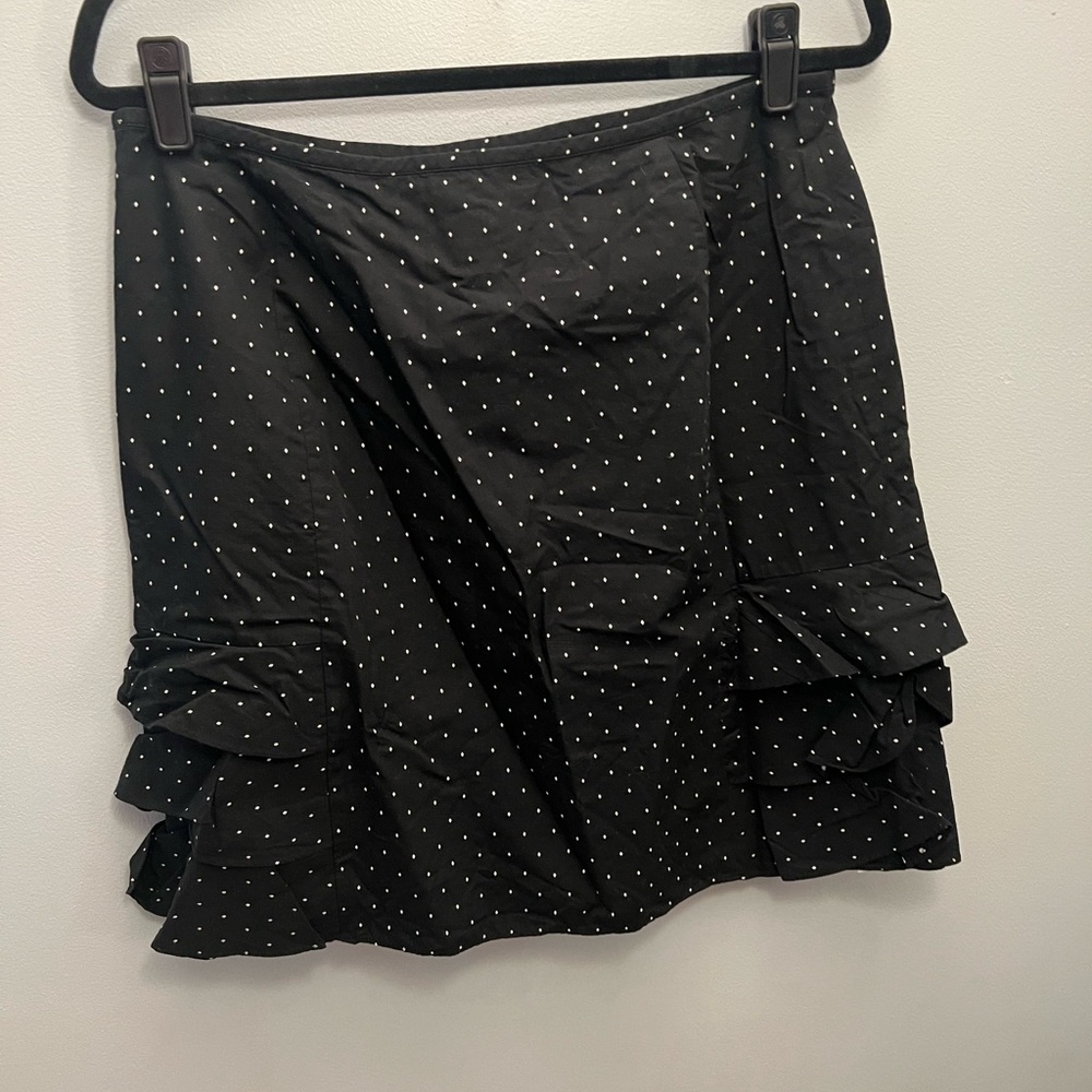 NWOT Super cute polka dot mini skirt